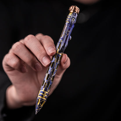 Titanium Tactical Bolt-Action Pen