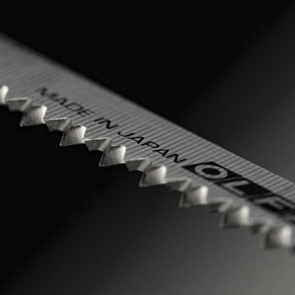 Skull Engraved Titanium Folding Saw