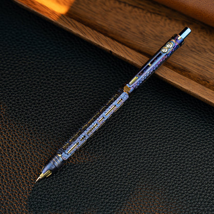 Hand-carved Ti-Chi Click Pencil