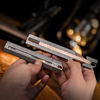 Mix 3.0: Titanium EDC Versatile Ruler