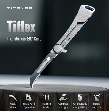 Tiflex:Titanium Mini  Folding Knife