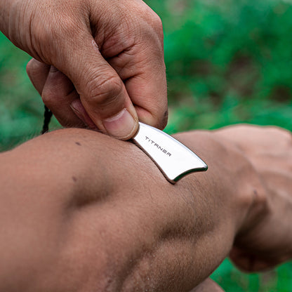 Wearable Titanium Massage Scraper