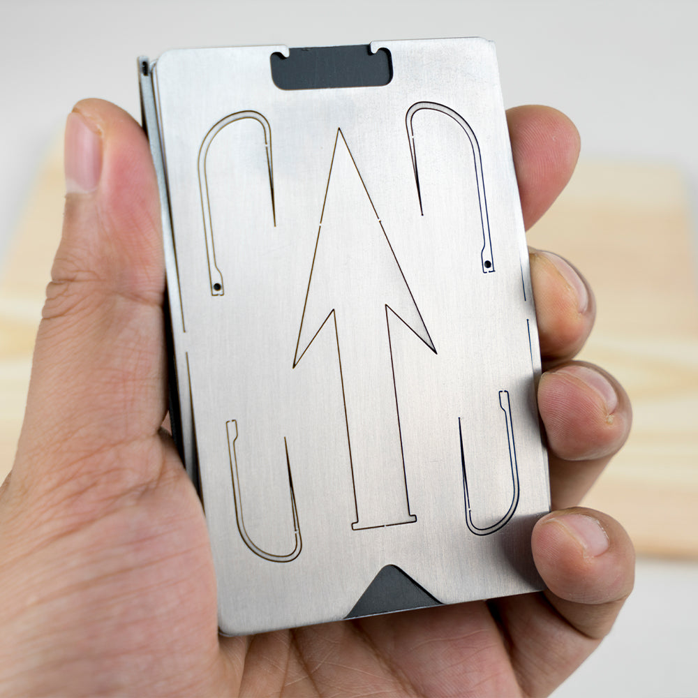 Titanium Cardholder with Multi-Survival Backups