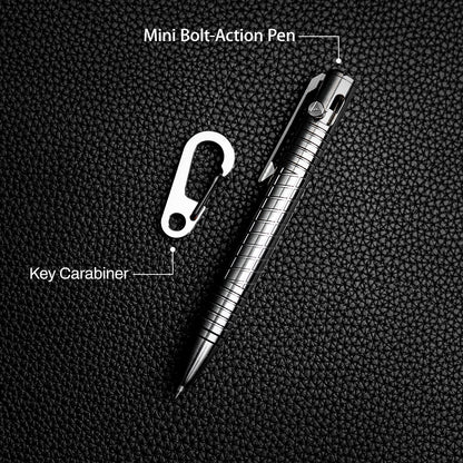 Schlüsselkarabiner aus Titan: Robustes EDC-Rucksackzubehör für den Außenbereich 