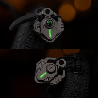 Trident: 3-Level Titanium Zipper Lock