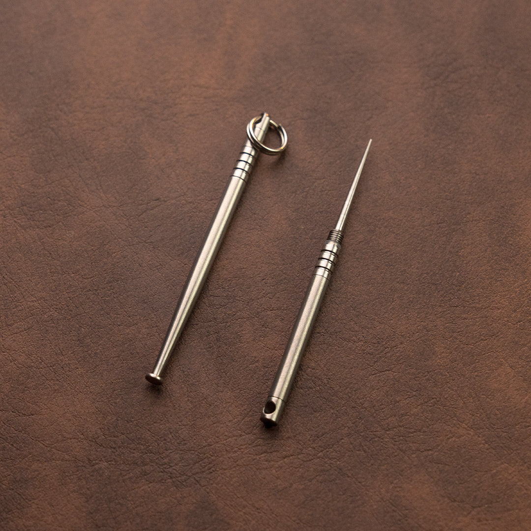 Ultralight Titanium Mini Toothpick Keychain EDC – Titaner