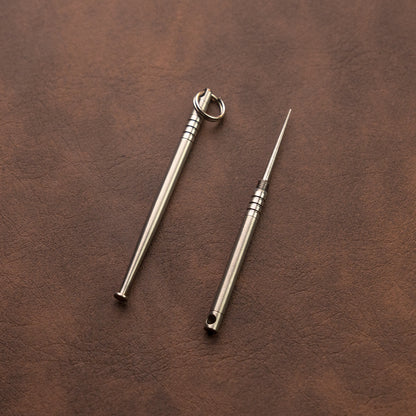 Mini-Zahnstocher aus Titan für Schlüsselanhänger 