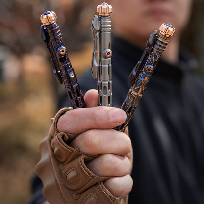 Titanium Tactical Bolt-Action Pen