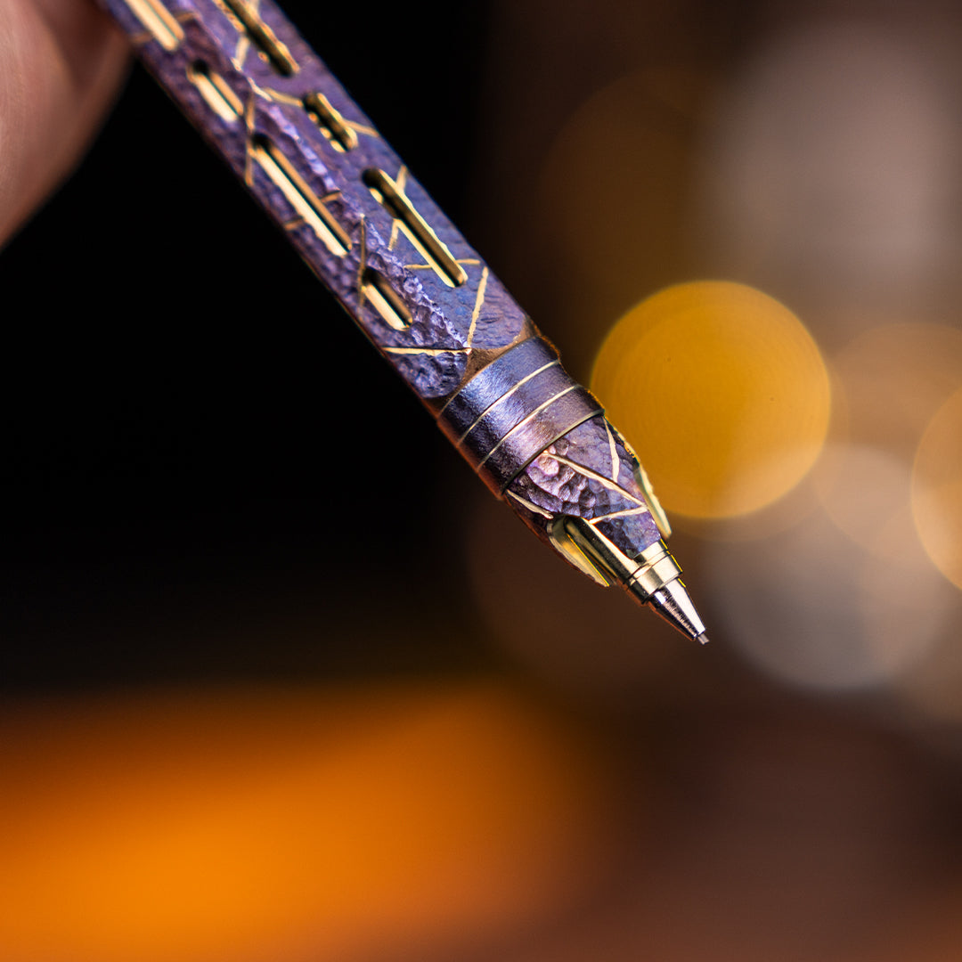 Hand-carved Ti-Chi Click Pencil