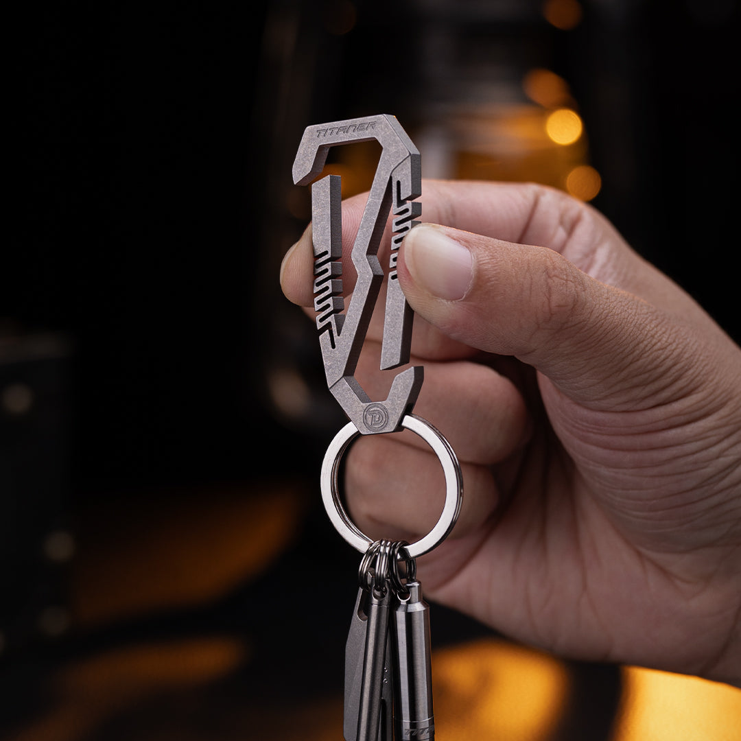 Titanium Dual-Opening Carabiner