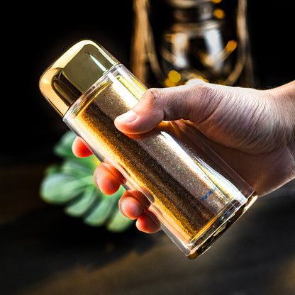 Ice-crystal Pure Titanium Water Bottle