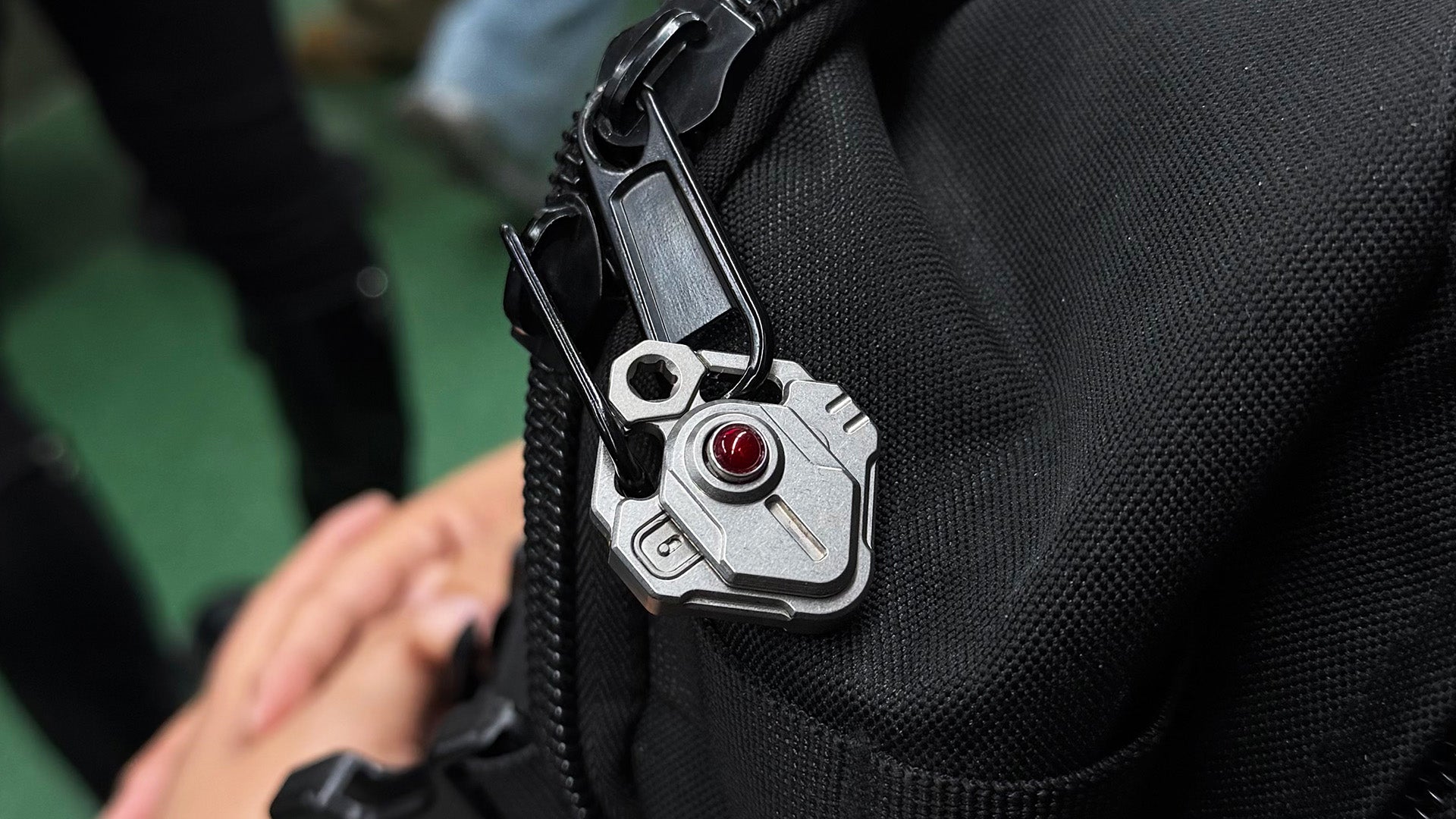 Trident: World's First 3-Level Titanium Zipper Lock