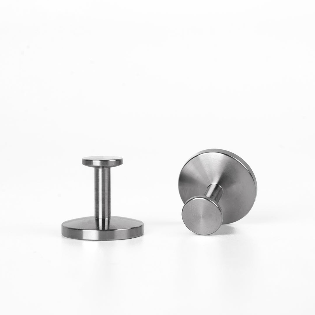 Titanium Classic Minimalist Cufflinks