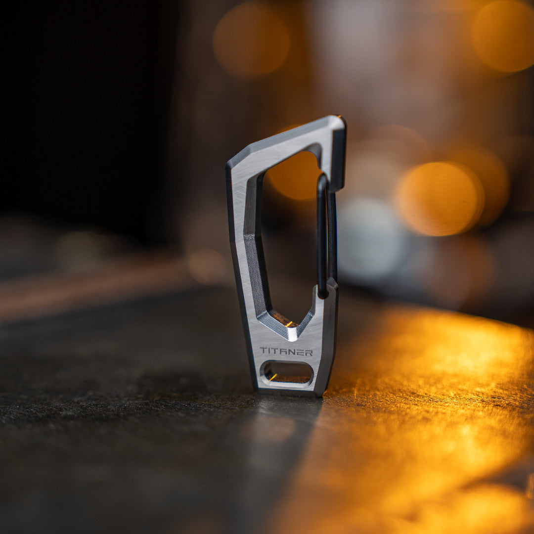 Titanium MechEdge Carabiner