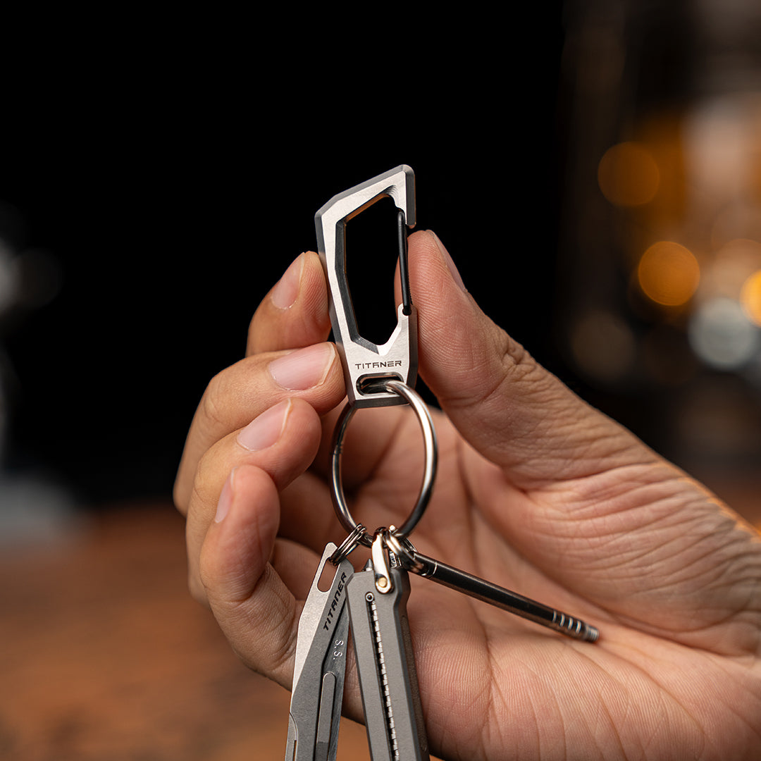 Titanium MechEdge Carabiner
