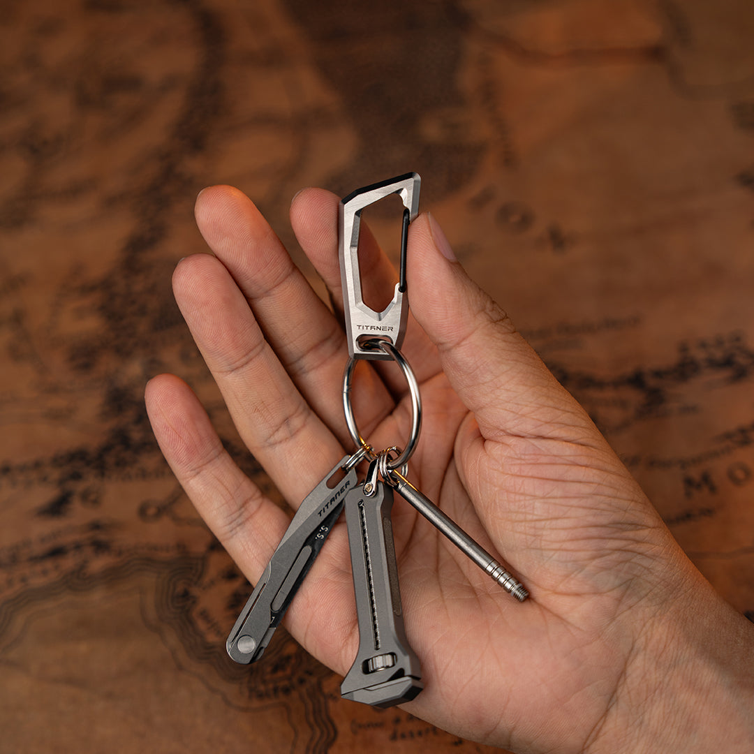 Titanium MechEdge Carabiner