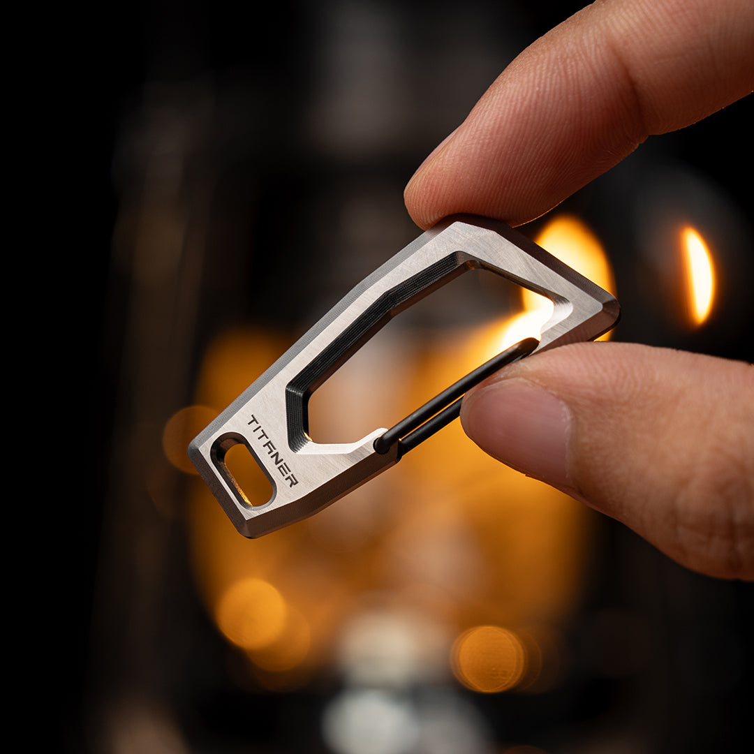 Titanium MechEdge Carabiner