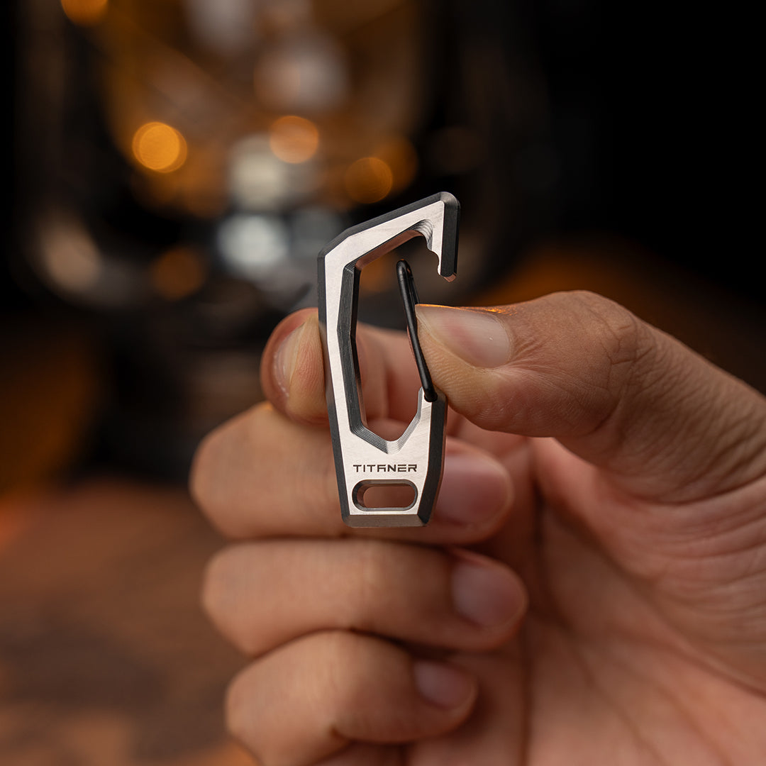 Titanium MechEdge Carabiner