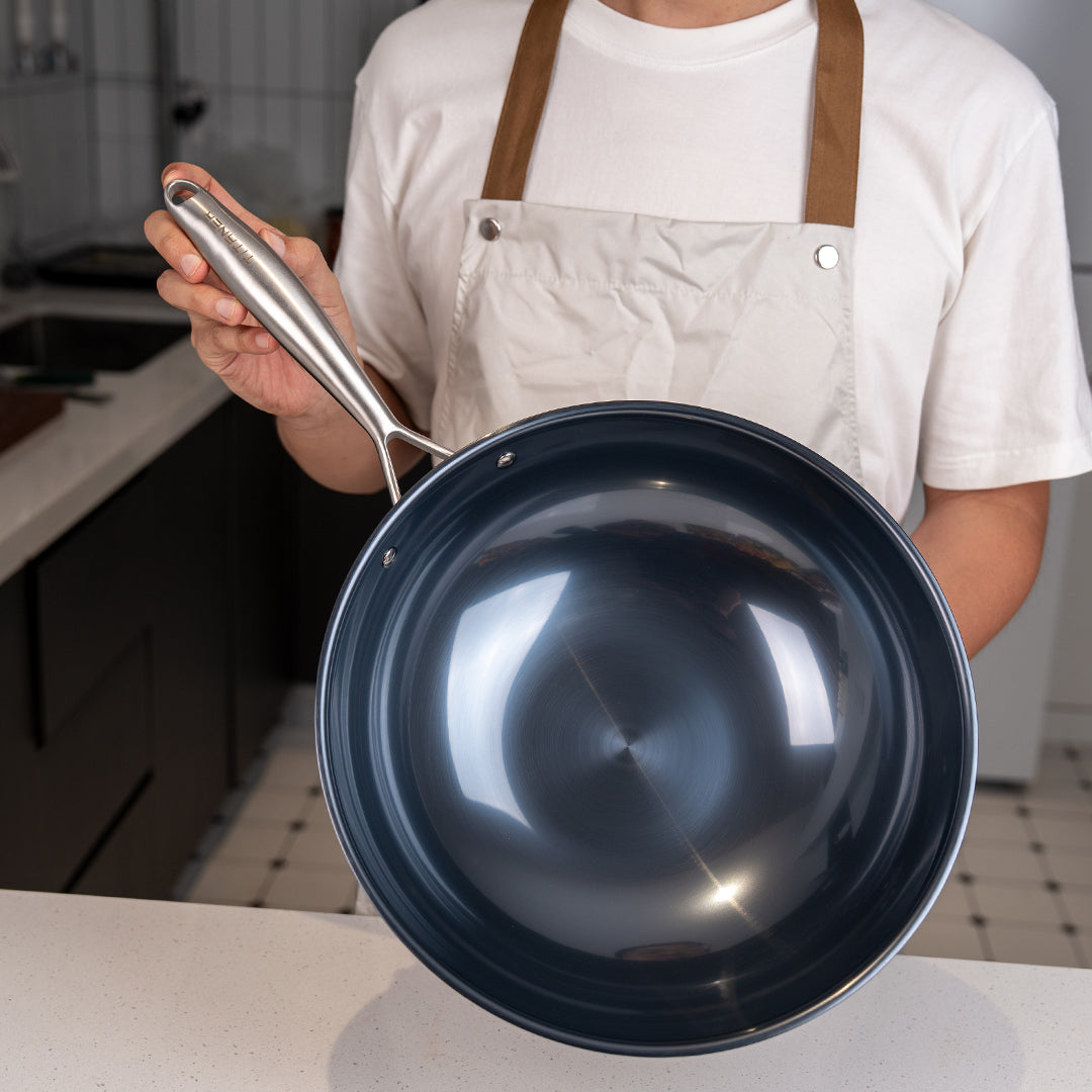Titanium wok