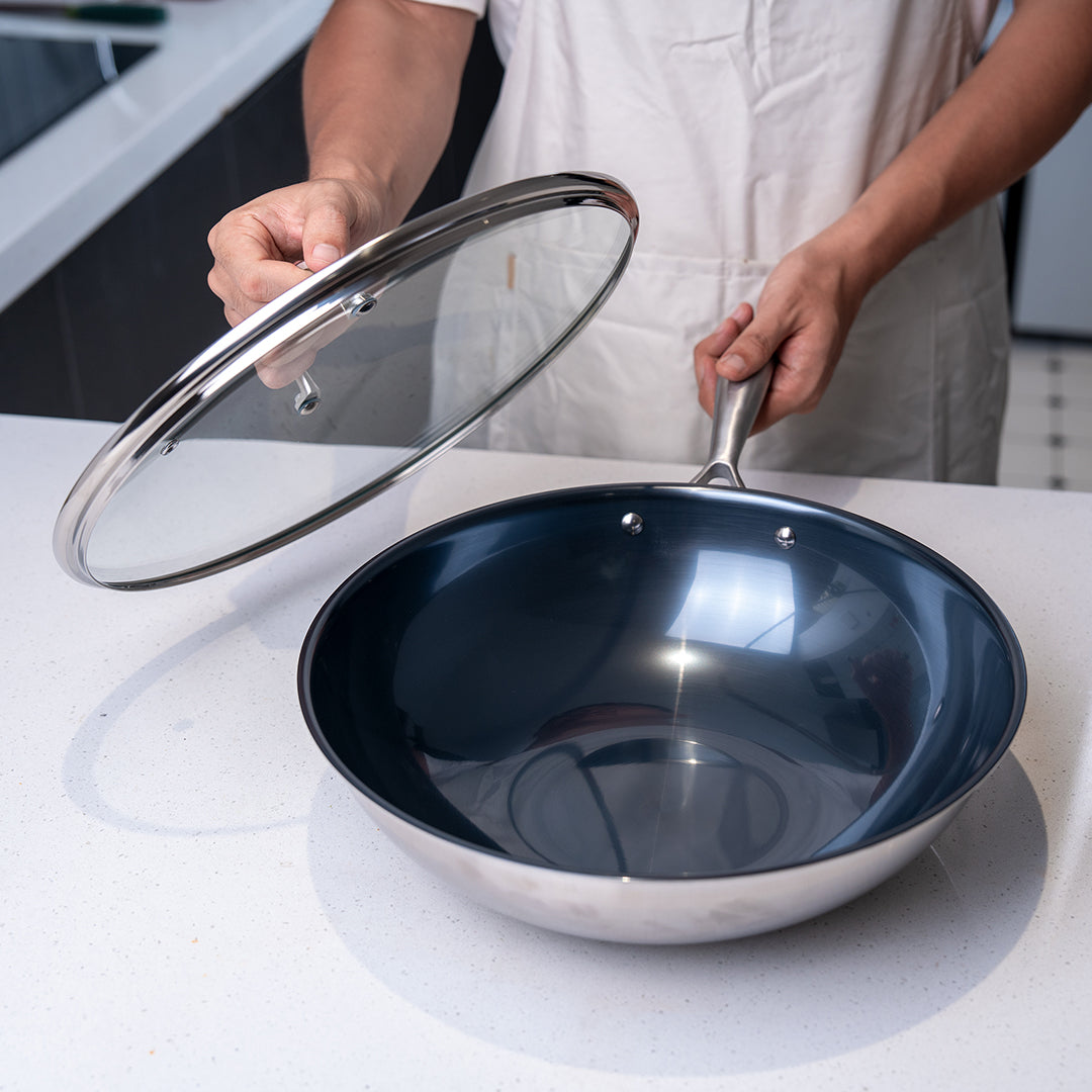 Titanium wok
