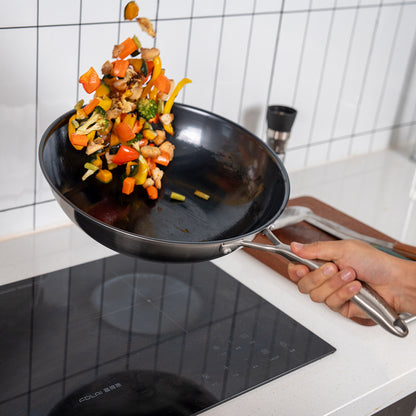 Titanium wok