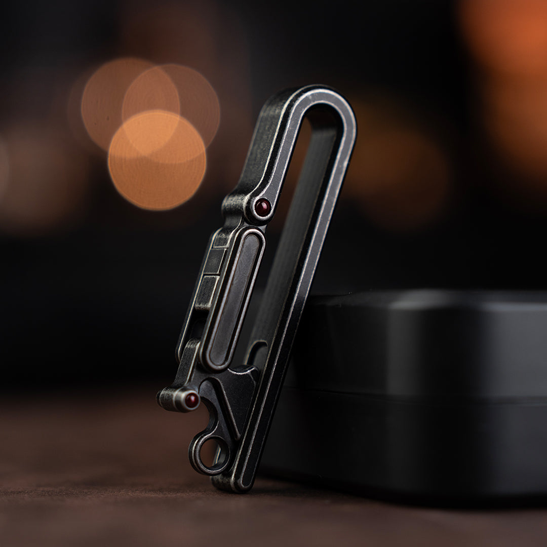 Titanium Belt Keychain