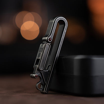 Titanium Belt Keychain