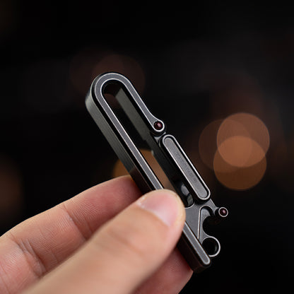 Titanium Belt Keychain