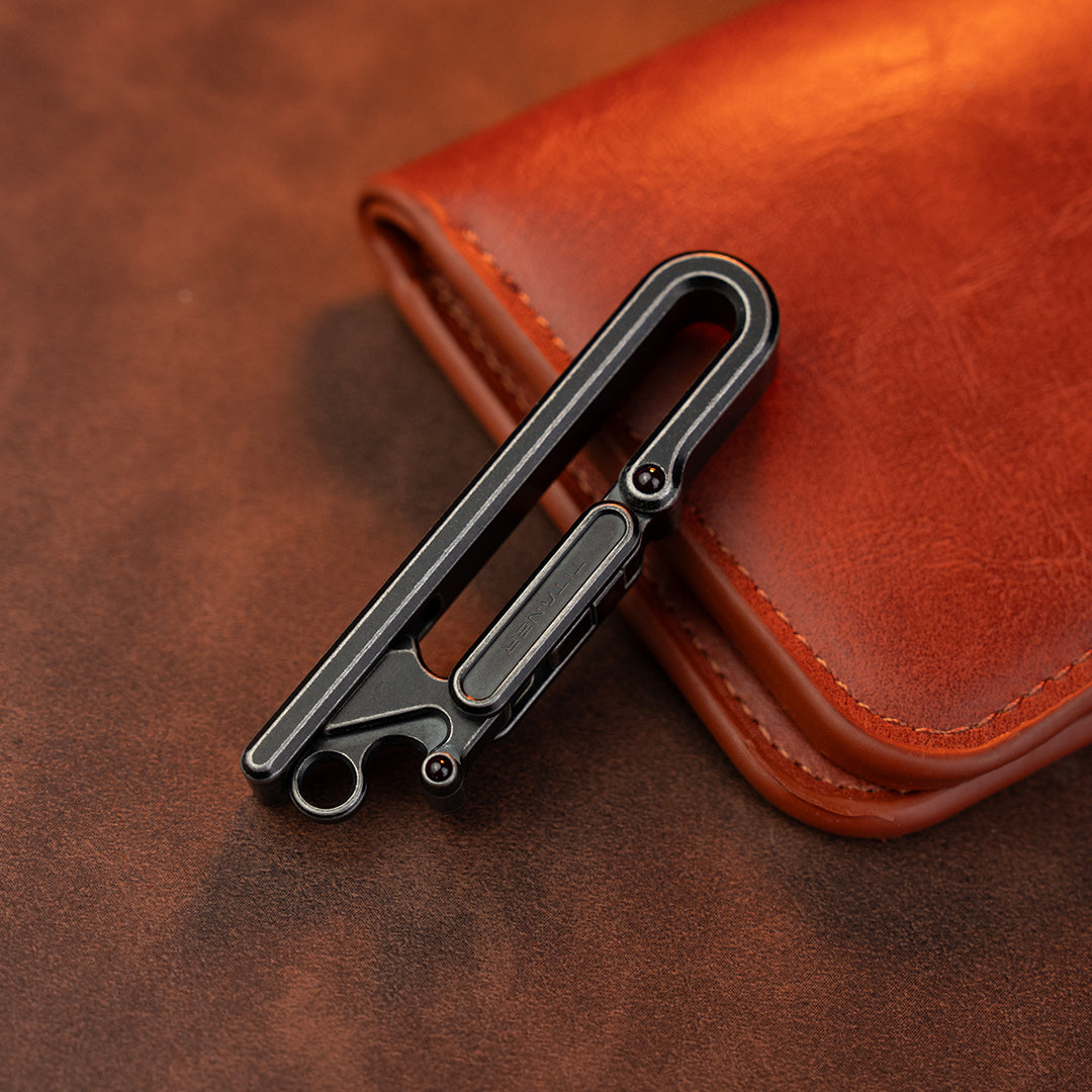 Titanium Belt Keychain