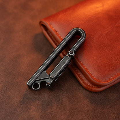 Titanium Belt Keychain