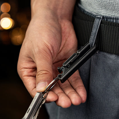 Titanium Belt Keychain