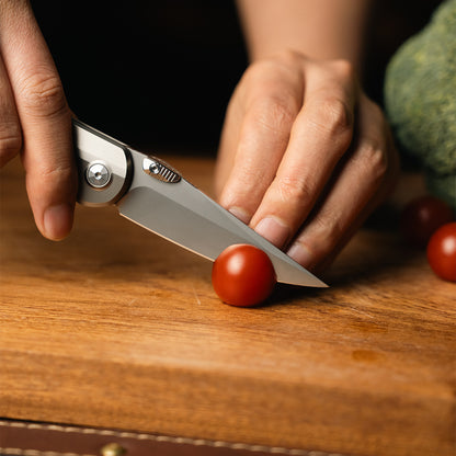 Titaner Heron: The Ultimate M390 & CNC Titanium EDC Cutter