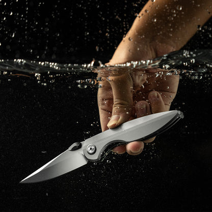 Titaner Heron: The Ultimate M390 & CNC Titanium EDC Cutter