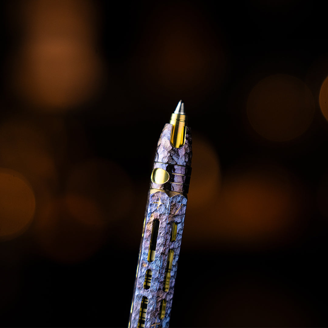 Hand Carved Ti-Chi Click Pen【Limited 20 Pcs】 – Titaner