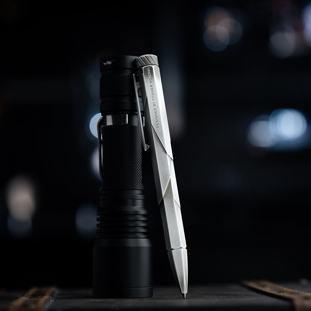 El bolígrafo EDC de titanio mecanizado por CNC