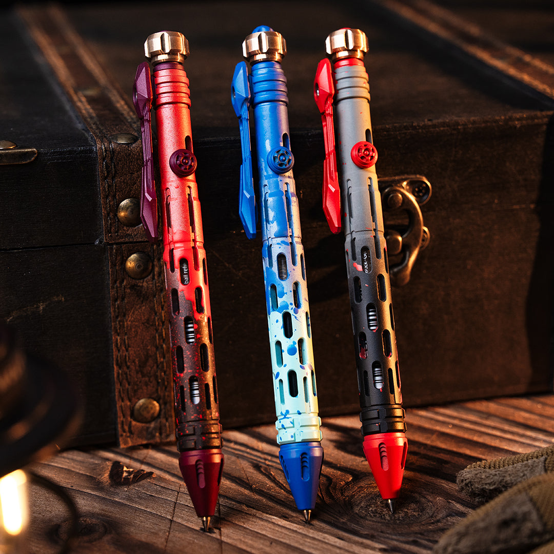 Titanium Tactical Bolt-Action Pen
