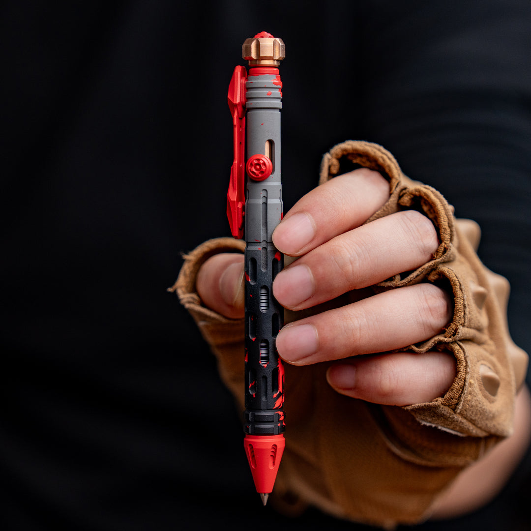 Titanium Tactical Bolt-Action Pen