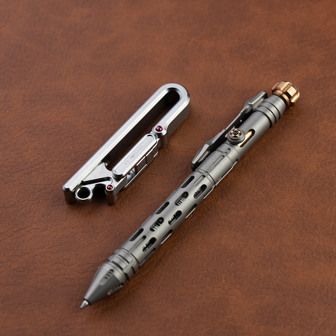 Titanium Belt Keychain