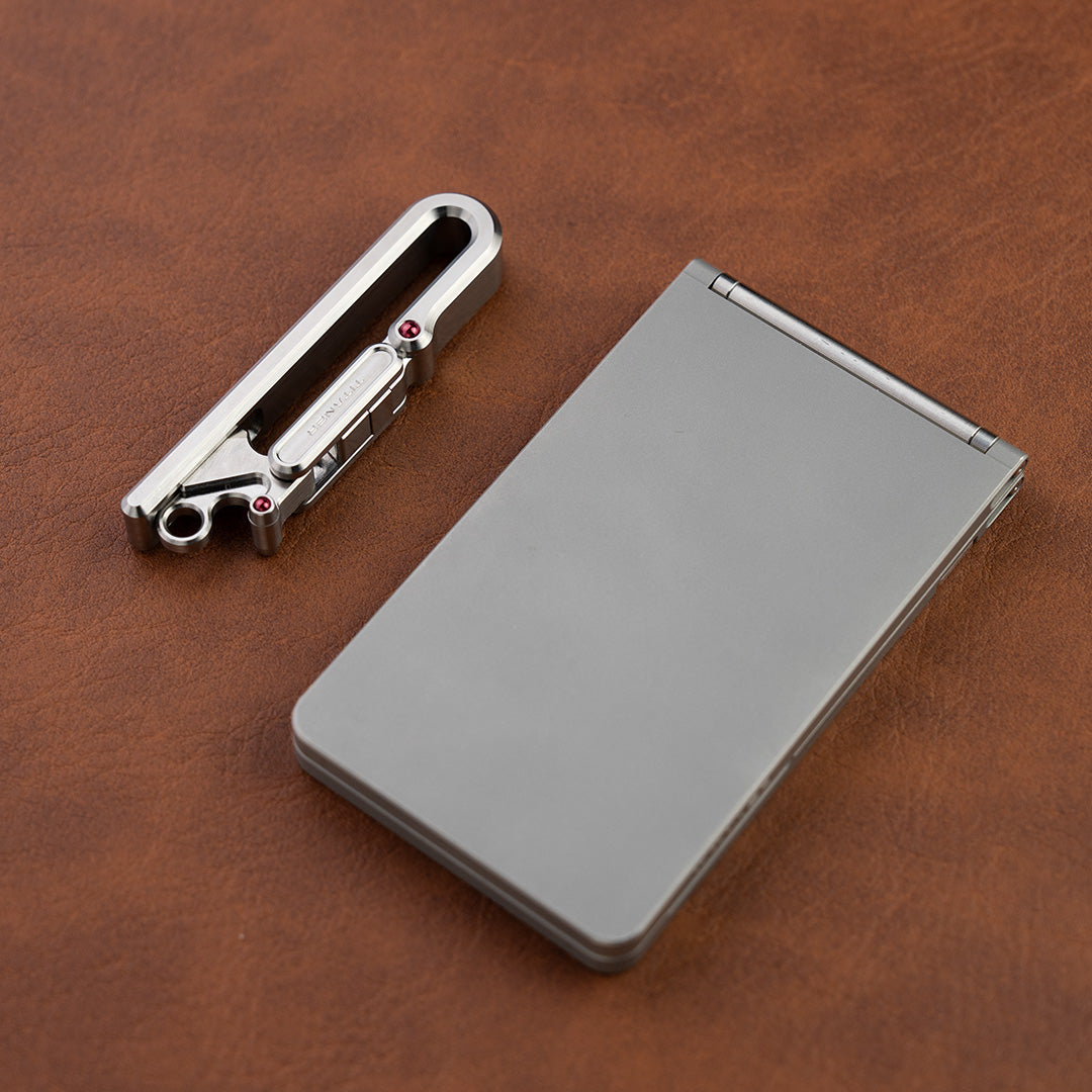 Titanium Belt Keychain