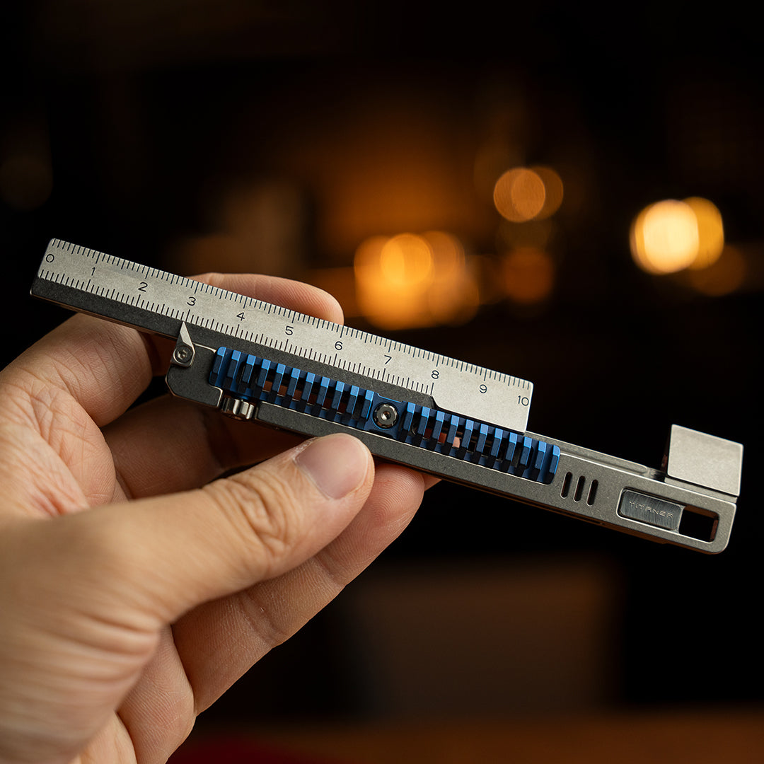 Mix 2.0: Titanium EDC Ruler