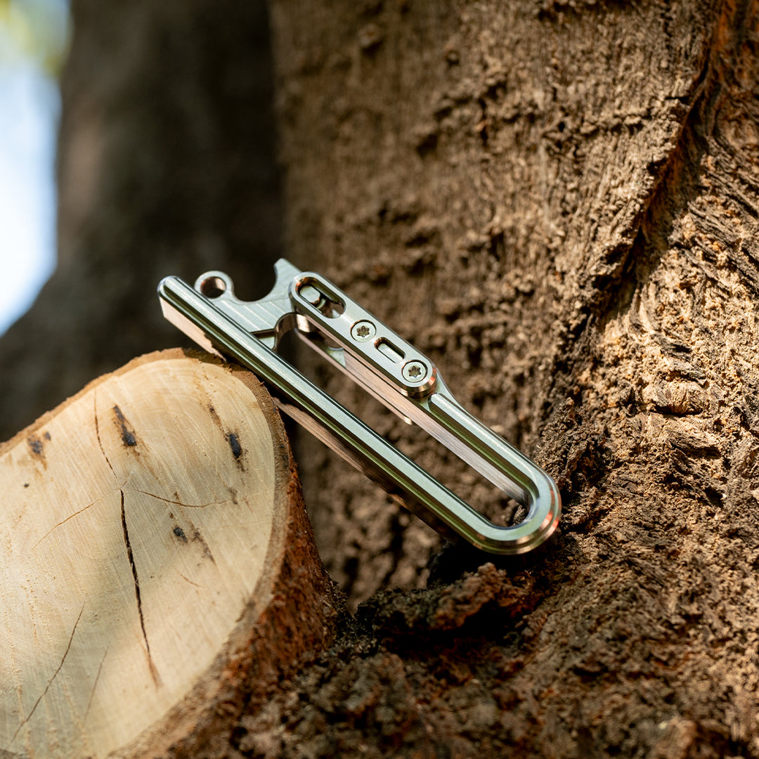 Titaner Titanium Belt Keychain:End the Nightmare of Lost Key