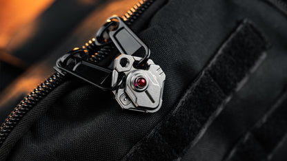 Trident: World's First 3-Level Titanium Zipper Lock