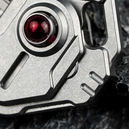 Trident: 3-Level Titanium Zipper Lock