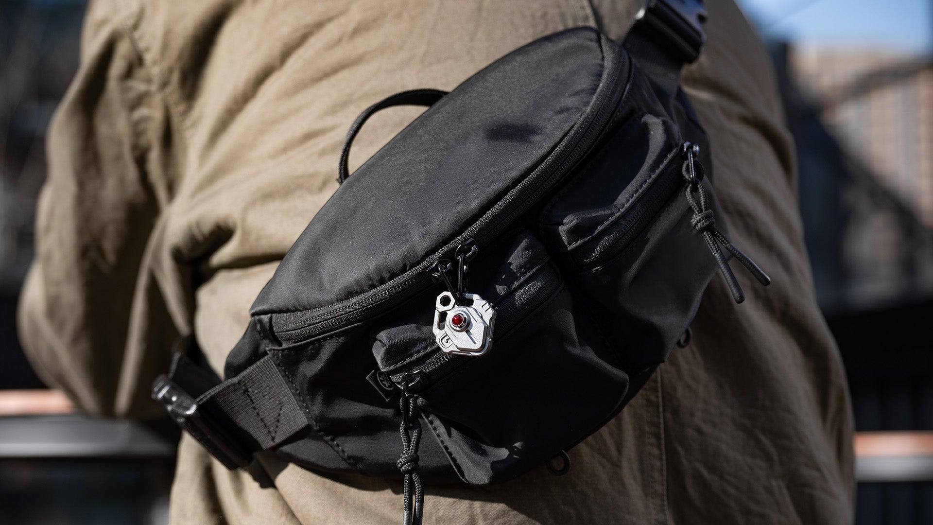 Trident: World's First 3-Level Titanium Zipper Lock