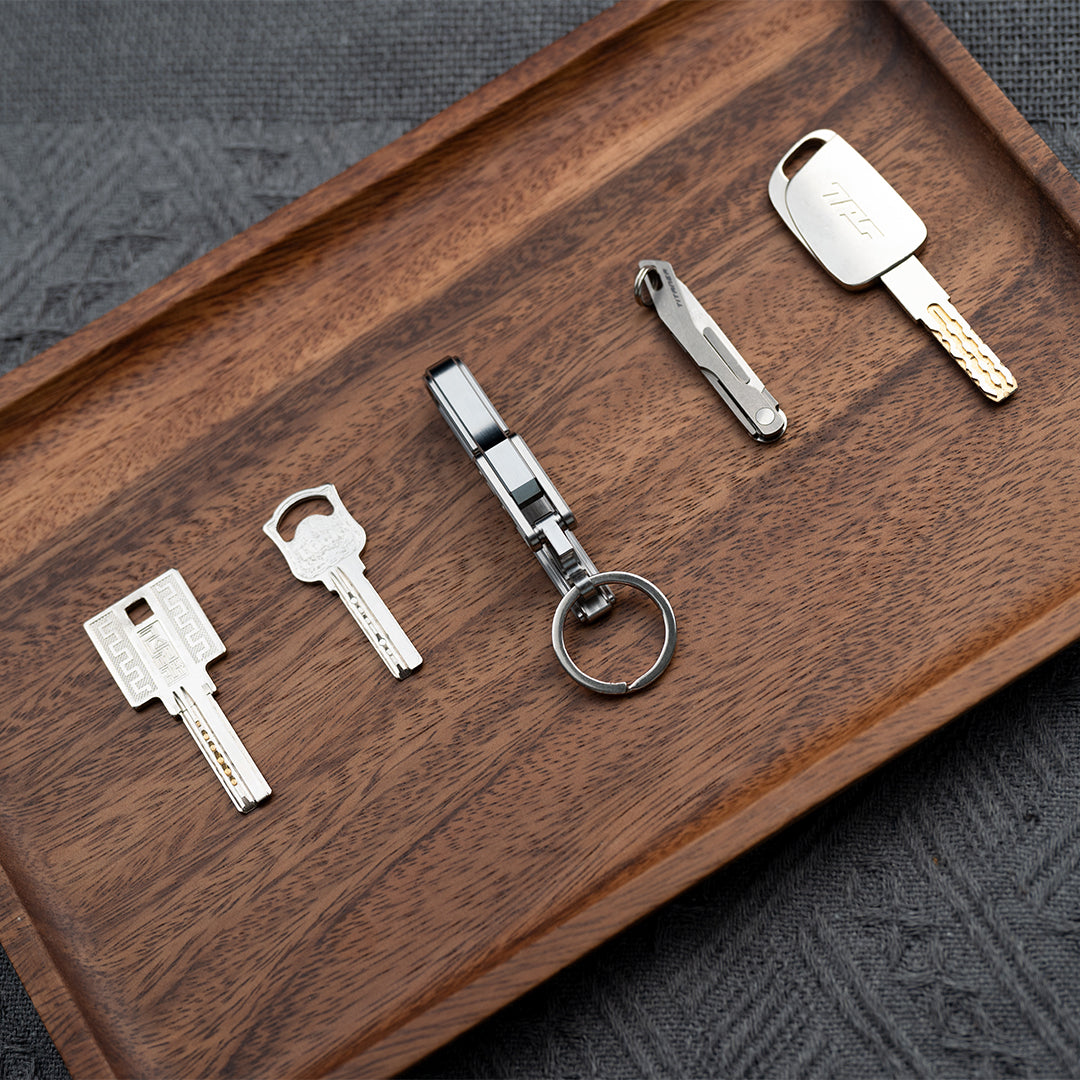 Titaner Titanium Belt Keychain:End the Nightmare of Lost Key