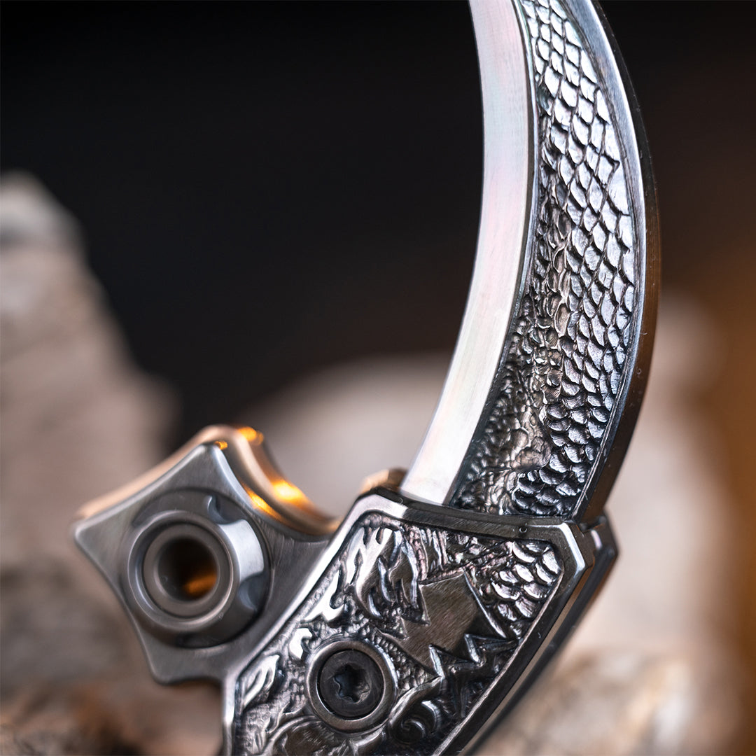 Stormfang Raptor Hand-Carved Titanium Claw(Limited 20 pcs)