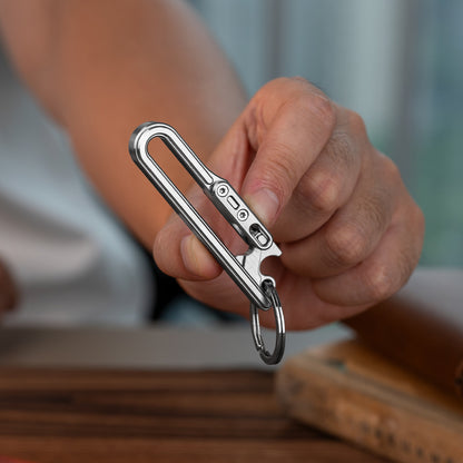 Titaner Titanium Belt Keychain:End the Nightmare of Lost Key