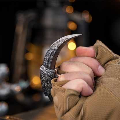 Stormfang Raptor Hand-Carved Titanium Claw(Limited 20 pcs)
