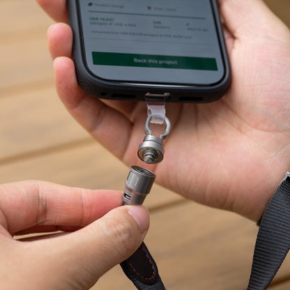 TiNexus: Patented Quick-Release Magnetic Carry System