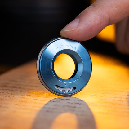 Tiroler:Titanium Curve Measure Ring